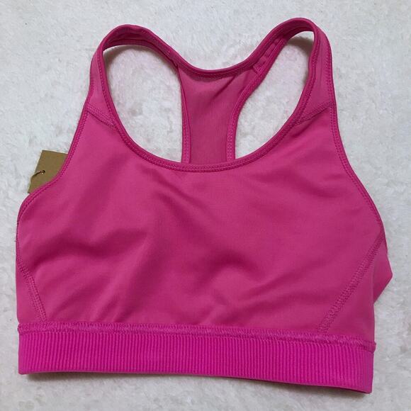 Adidas NWT Bright Pink Sports Bra Women XS - Picture 6 of 10